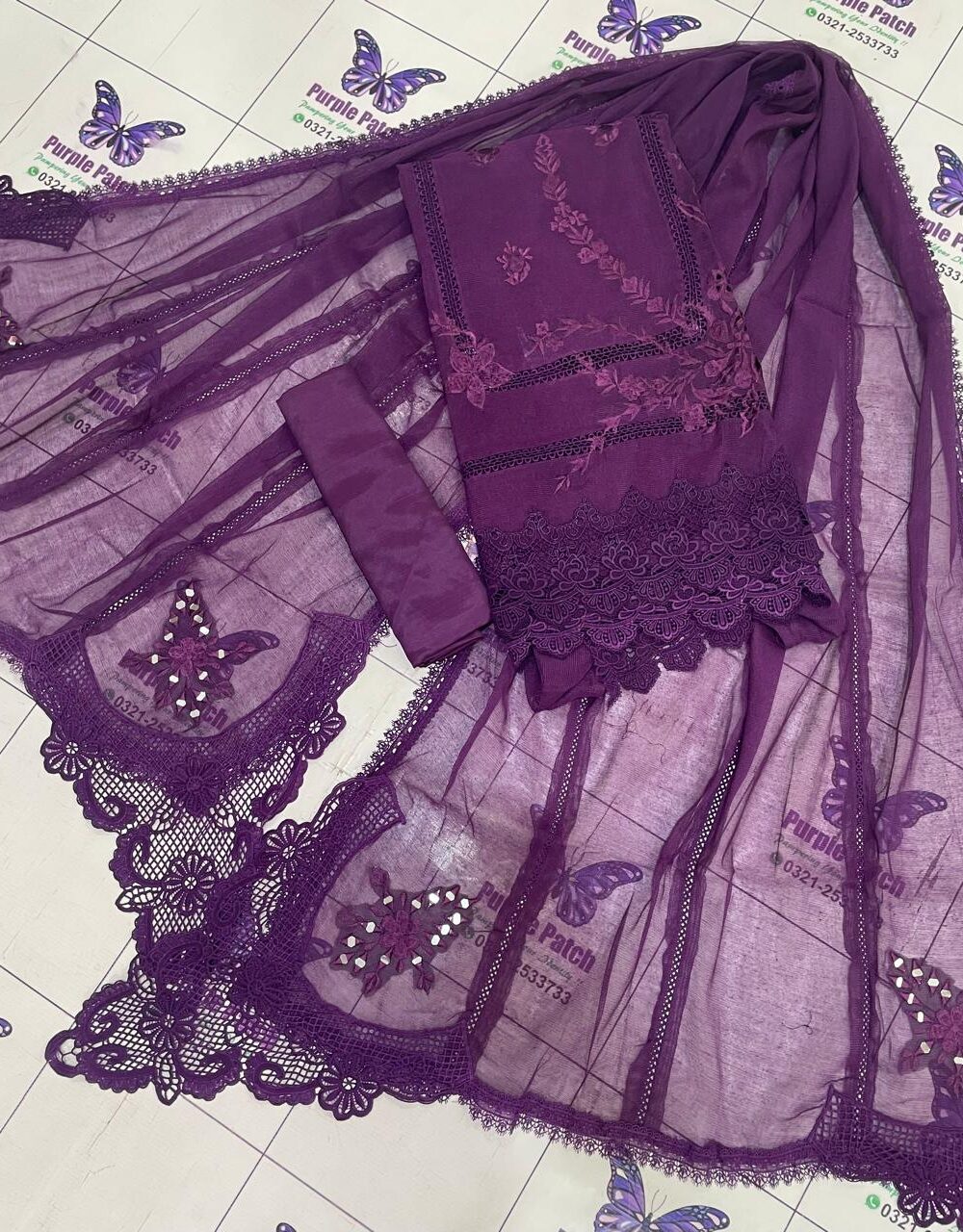 Dilnaz Collection Deep Purple - Image 3