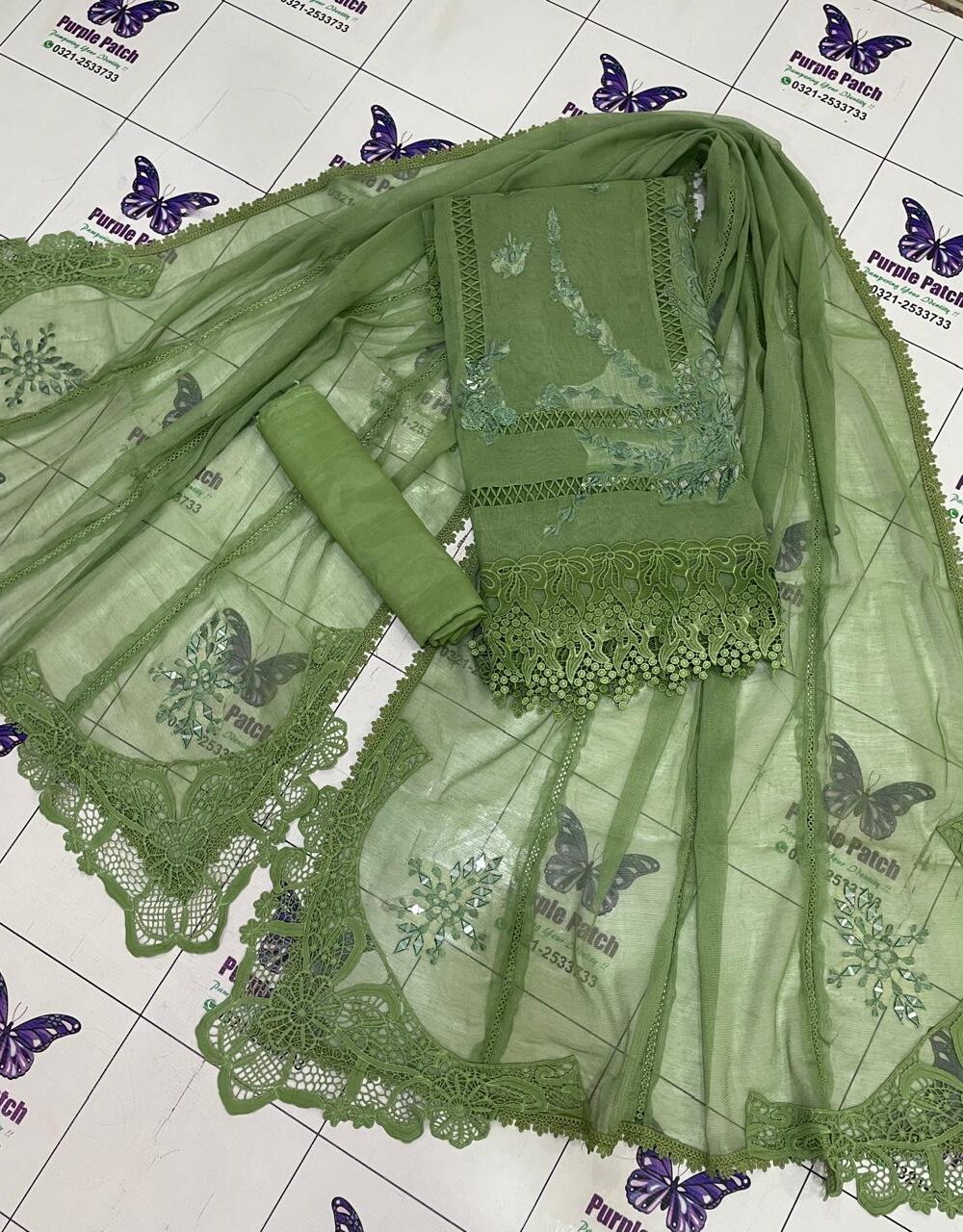 Dilnaz Collection Parrot Green - Image 3