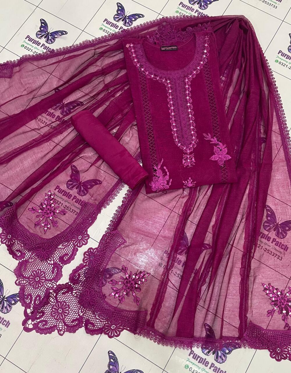 Dilnaz Collection Magenta