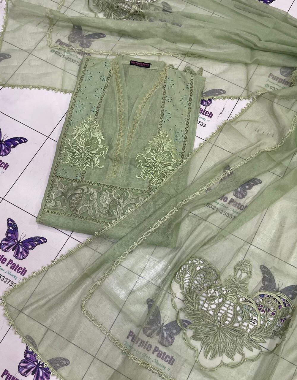 Zaira Collection Mint Green