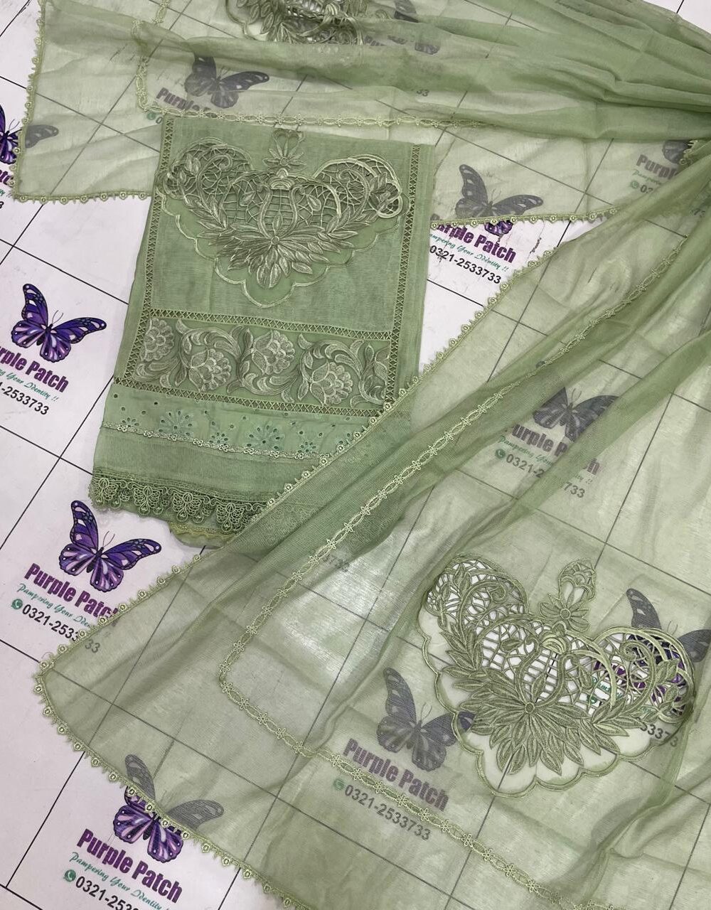 Zaira Collection Mint Green - Image 3
