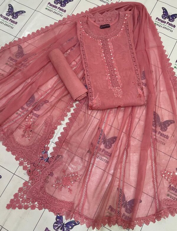 Dilnaz Collection Peach Pink