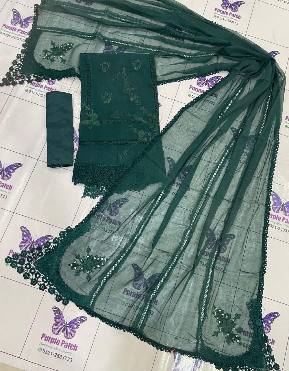 Dilnaz Collection Peacock Green - Image 5