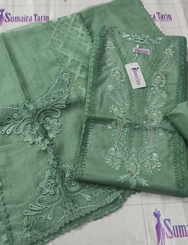 Gul e Rana Mint Green Lawn Collection