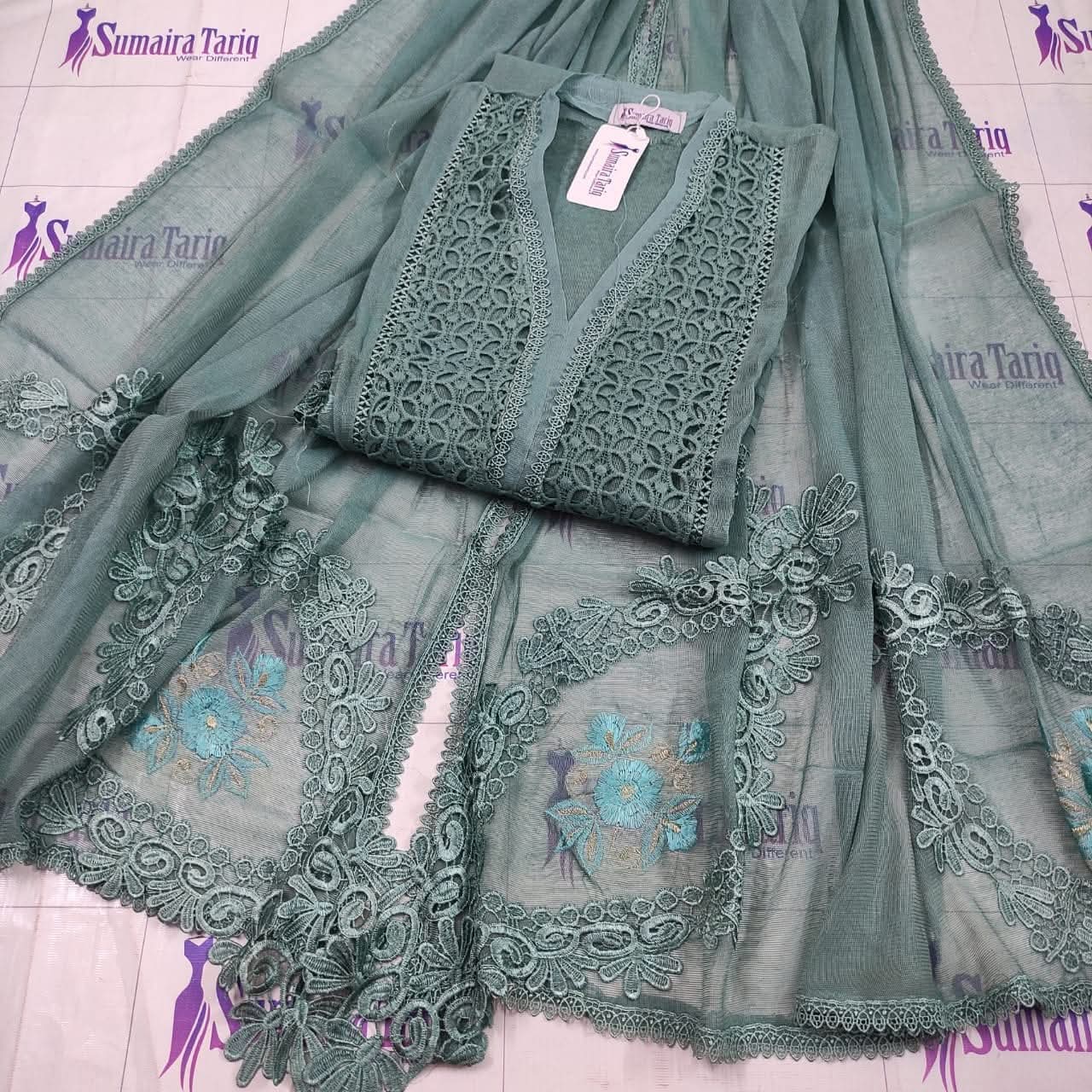 3 d Korshia Mint Green