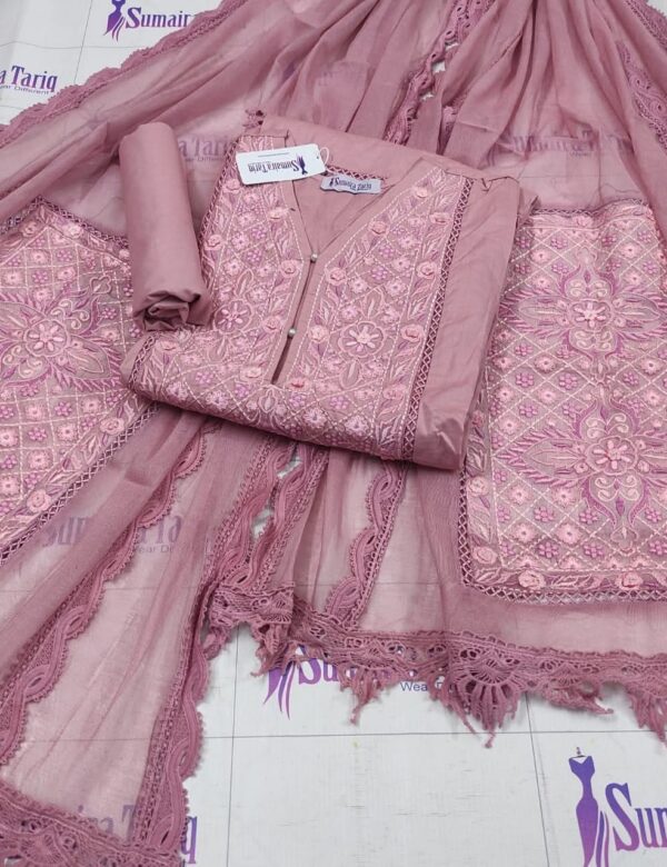 Teapink Phulkari