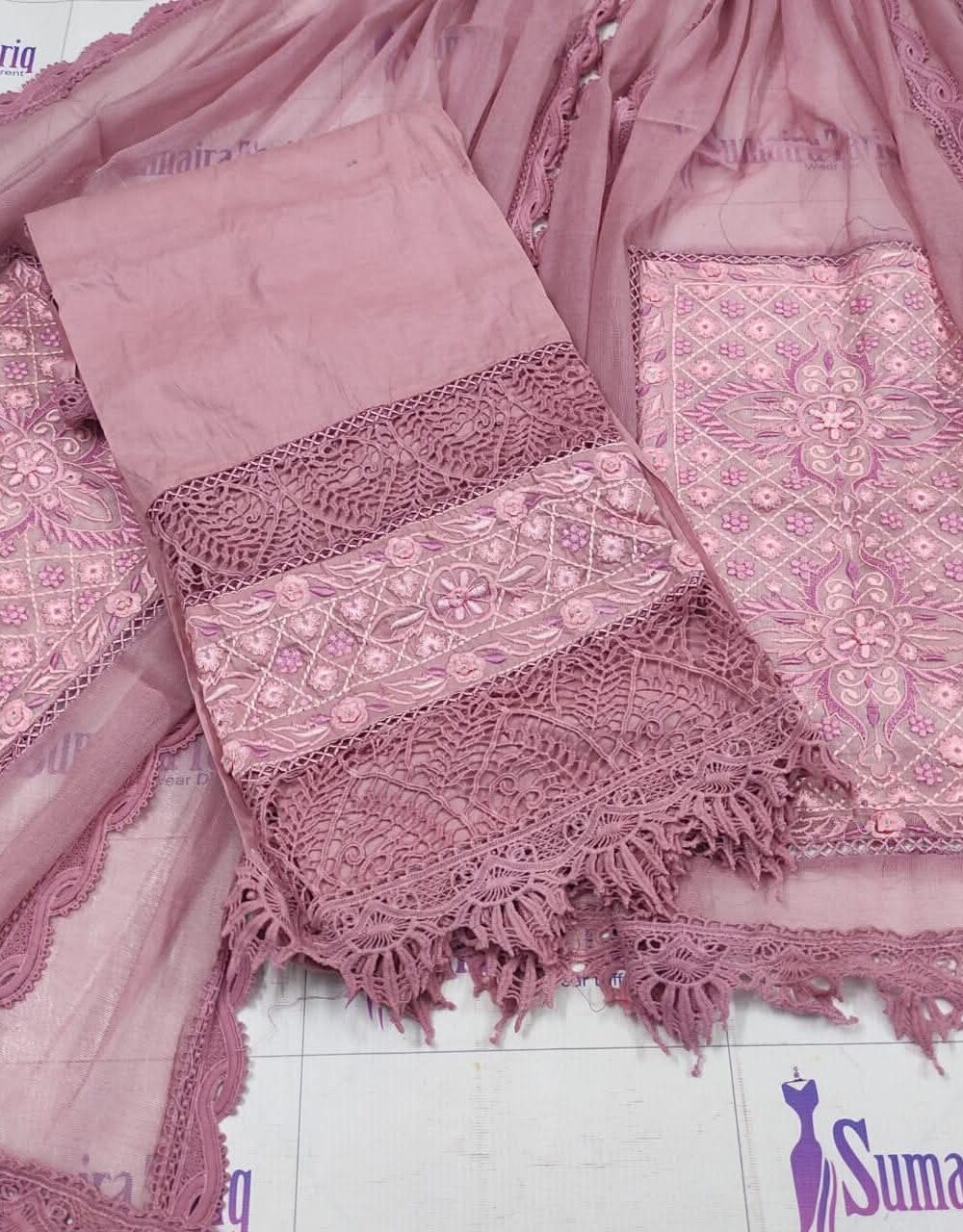 Teapink Phulkari - Image 3