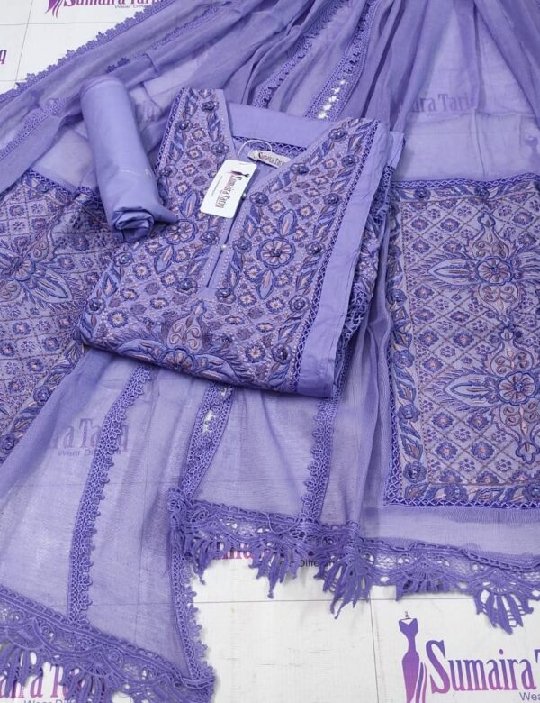 Lavender Purple Phulkari