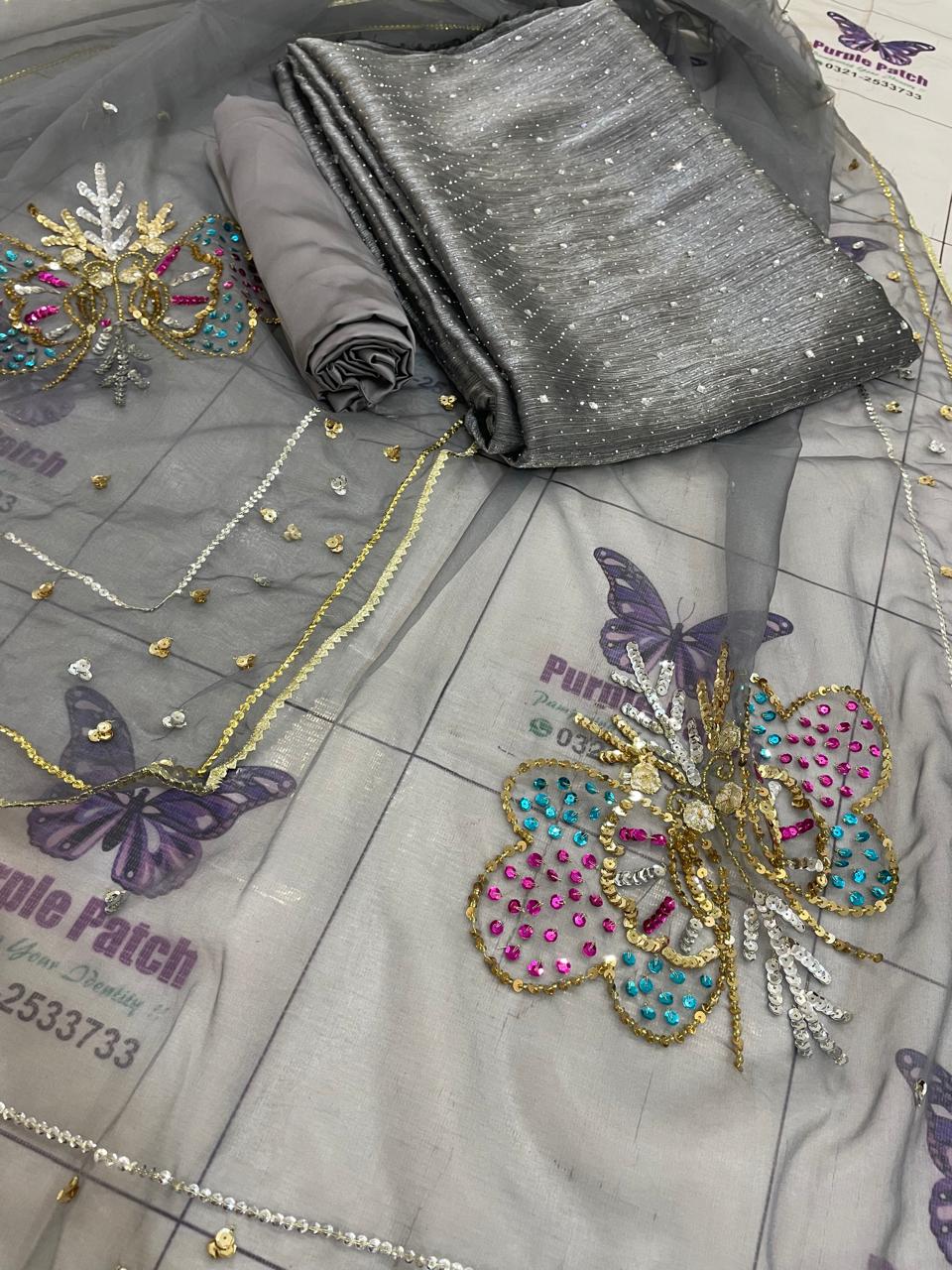 Charcoal Grey Muse work with stone work