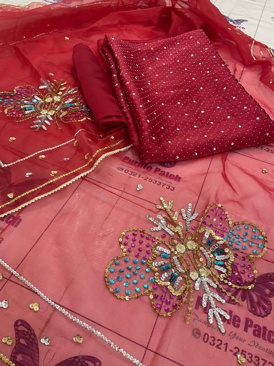 Red Muse work with stone work