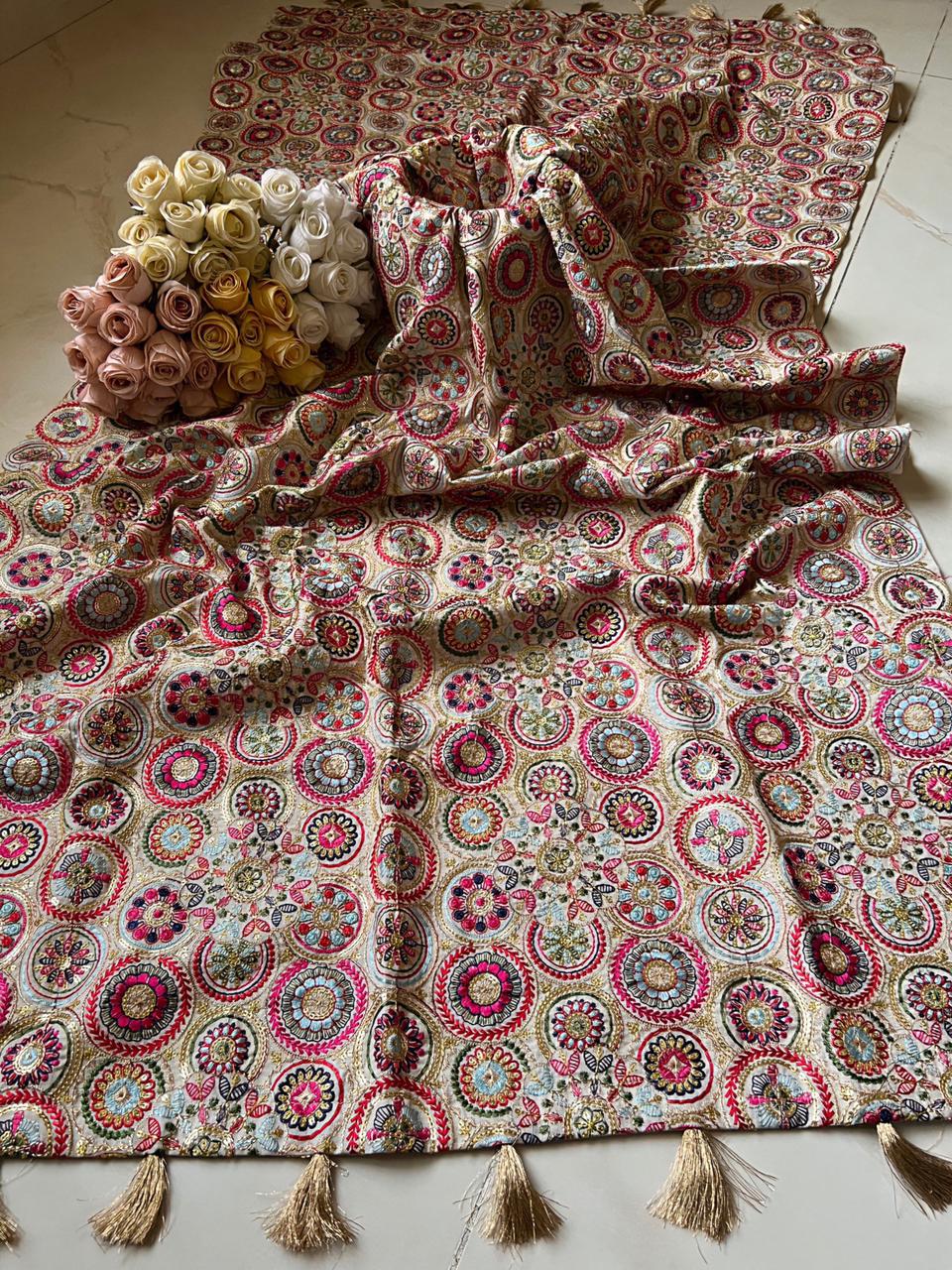 Zari Embroided Shawl