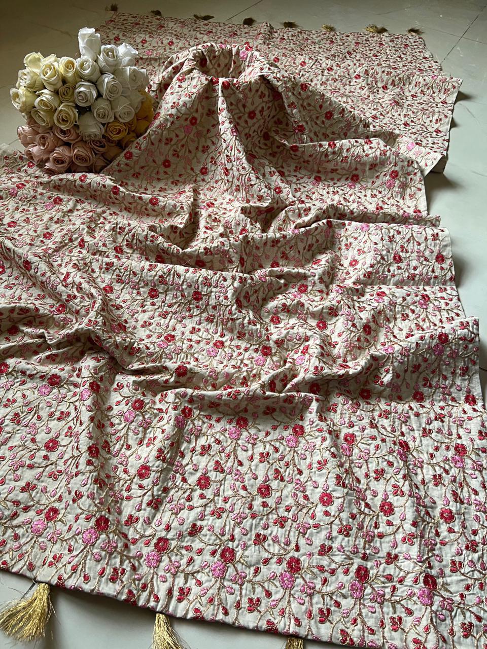 Zari Embroided Shawl