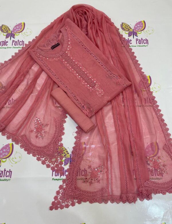 Dilnaz Collection Peach Pink