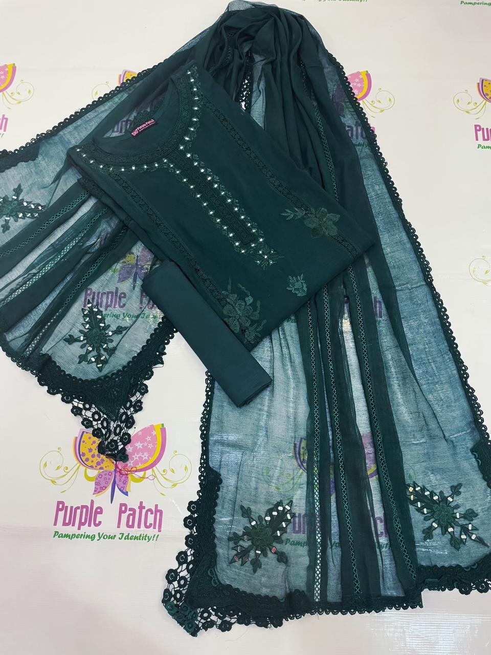 Dilnaz Collection Bottle Green