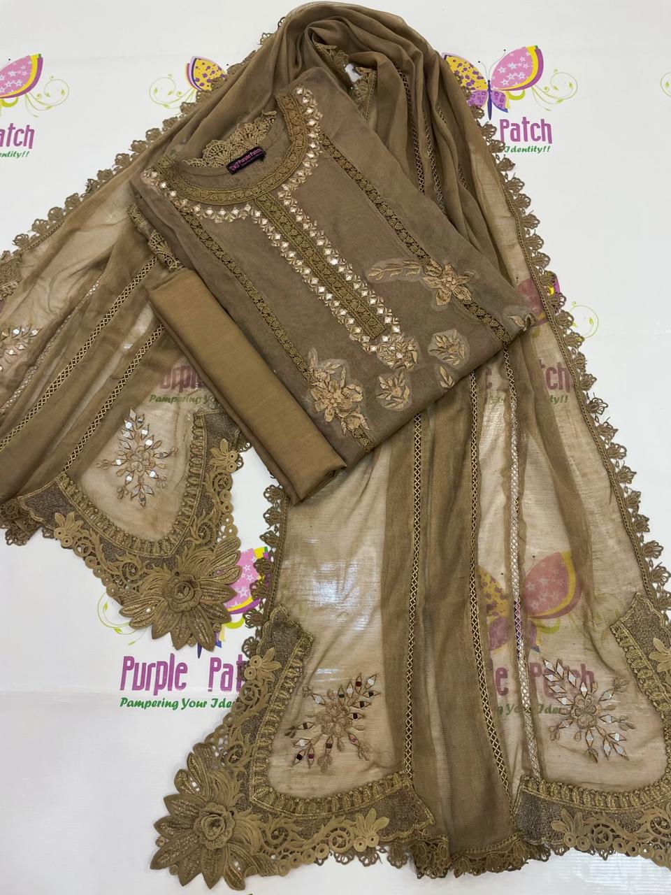 Dilnaz Collection Coffee Beige