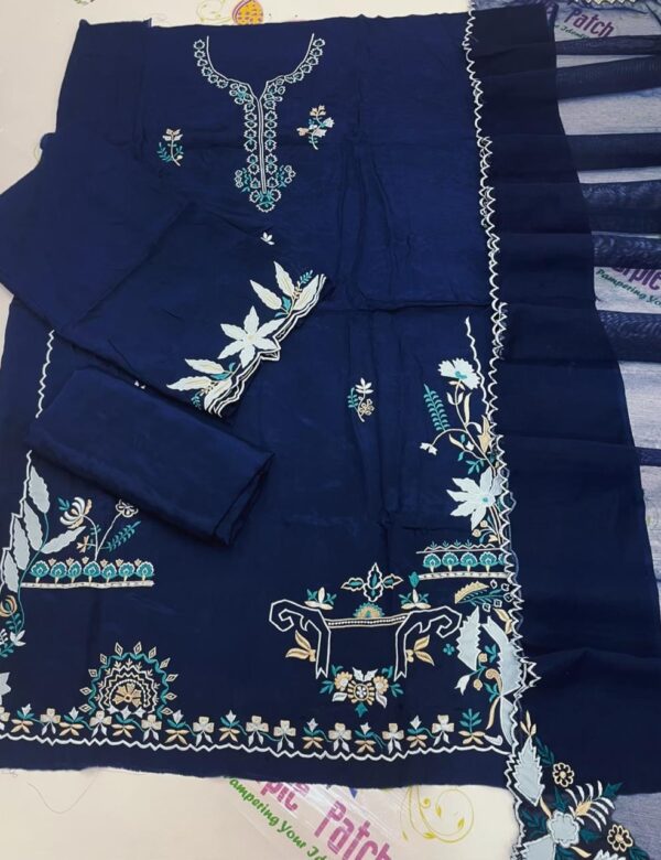 Navy Blue Bahara Collection