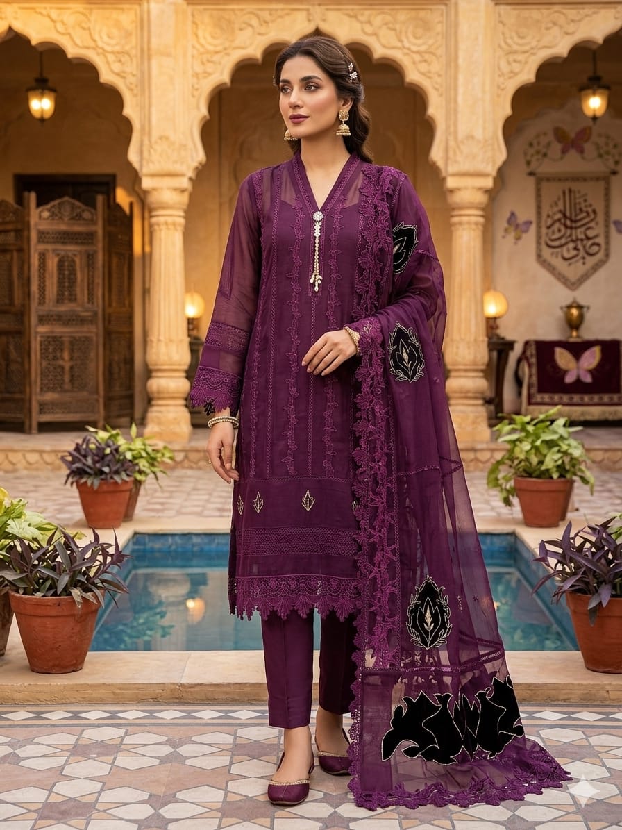 Makhmal Plum Majenda