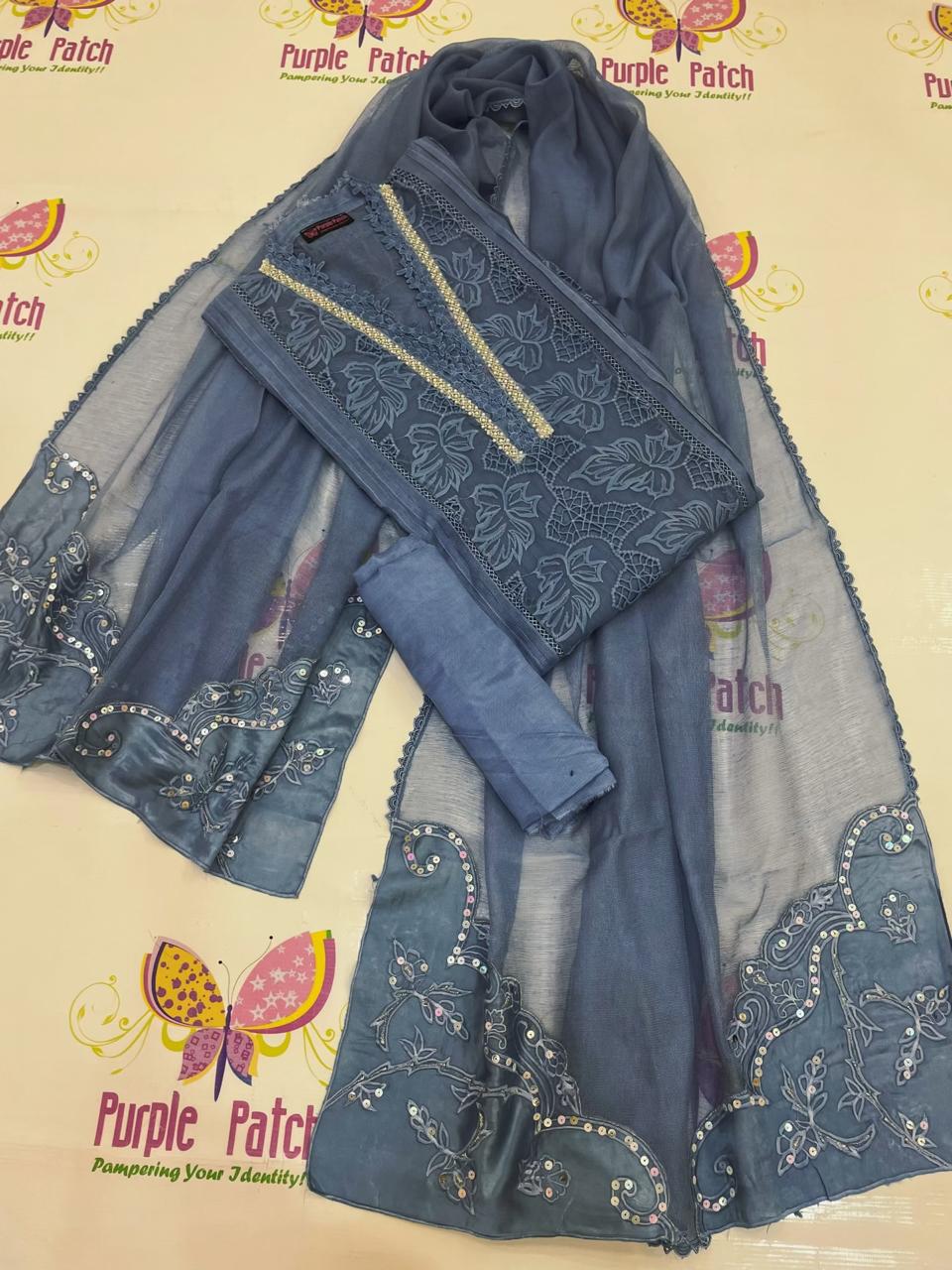 Gul Mohar Ocean Blue