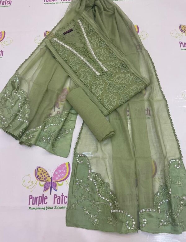 Gul Mohar Pista Mint Green