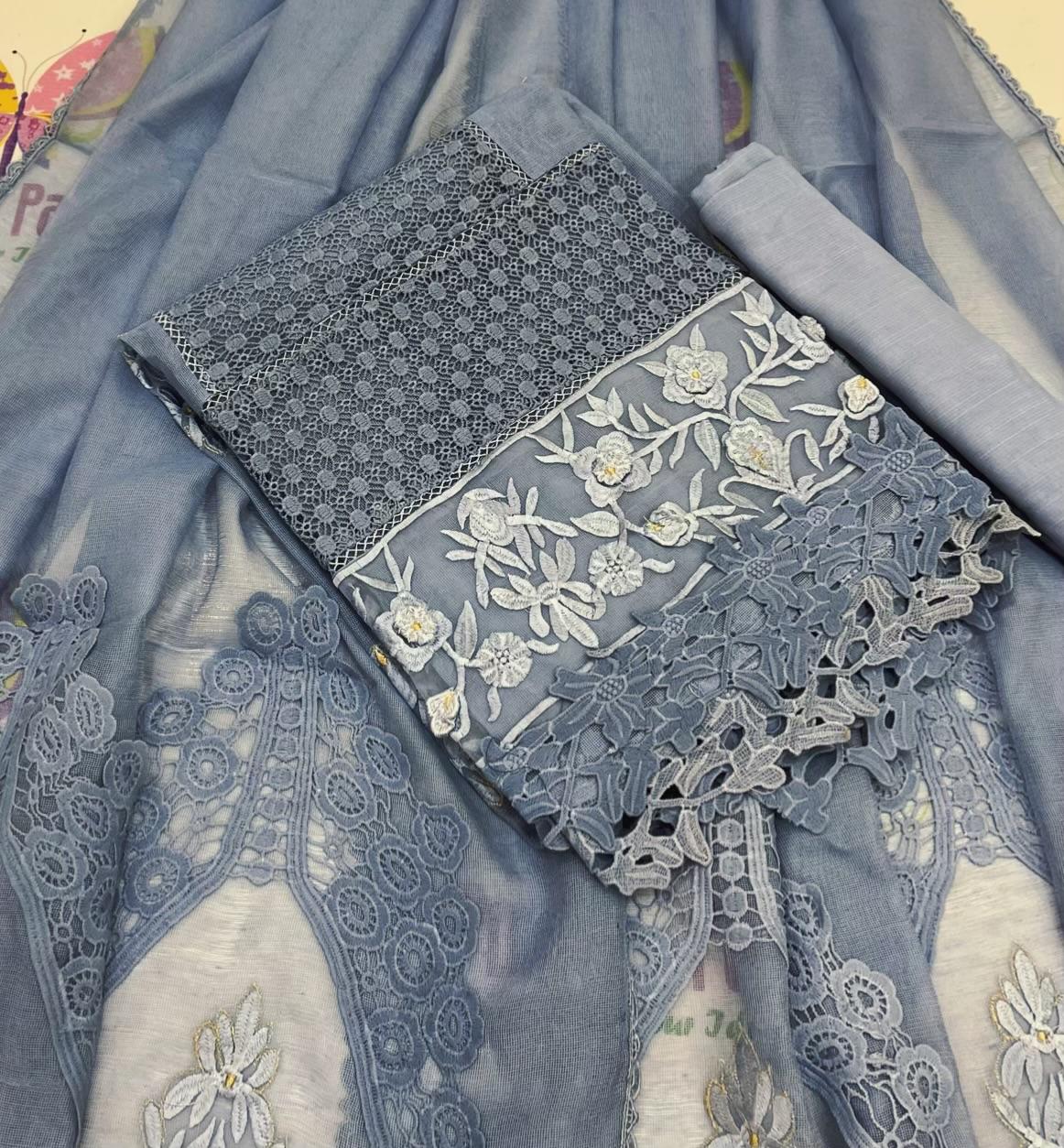 Noor E Nazakat Ice Blue