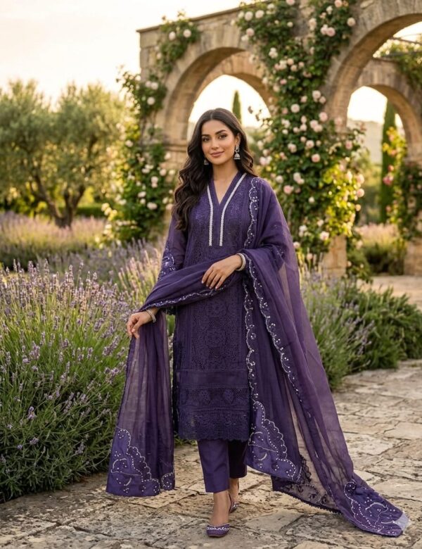 Gul Mohar Lavender Purple