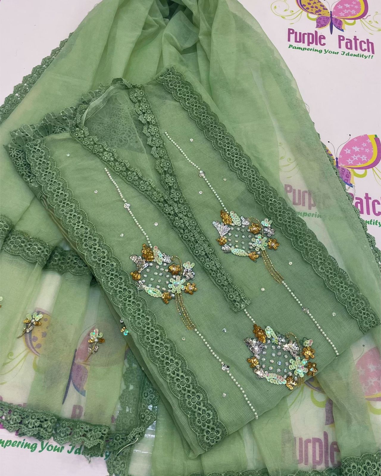 Sunheri Mint Green