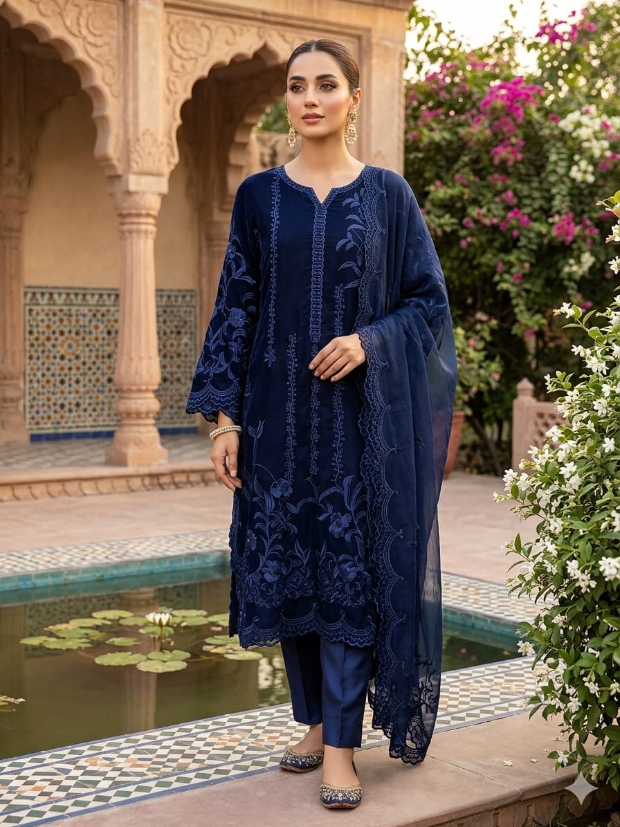 Titalee Navy Blue